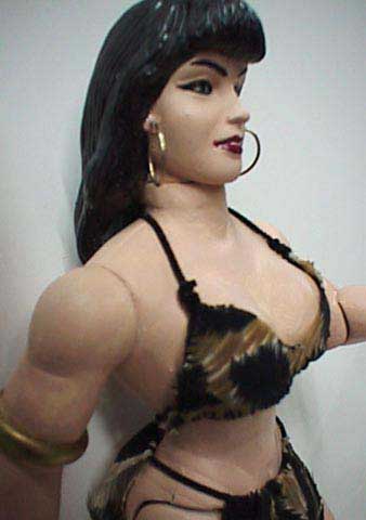 10'' Jungle Bettie side view